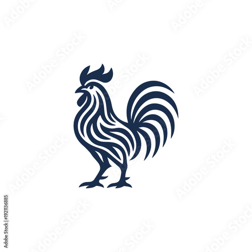 Tribal Rooster Logo