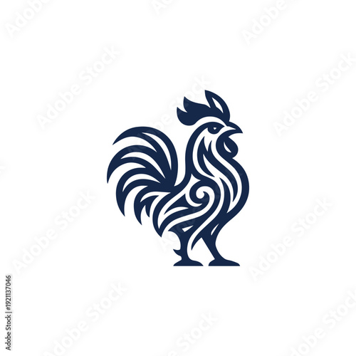 Tribal Rooster Logo