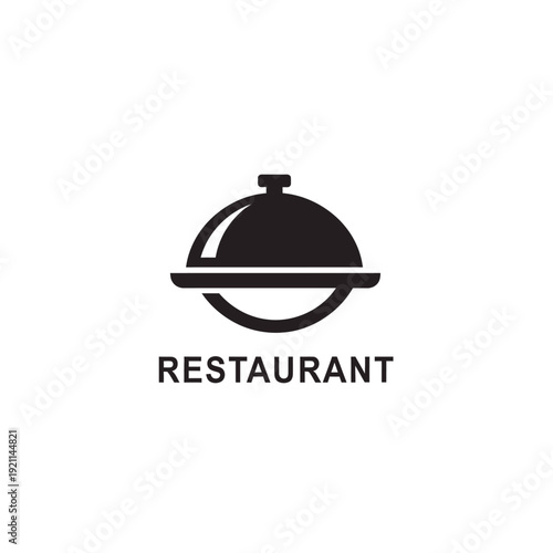 Restaurant logo featuring a covered serving dish symbol