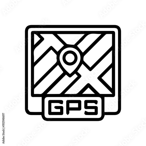 GPS Map Location Icon