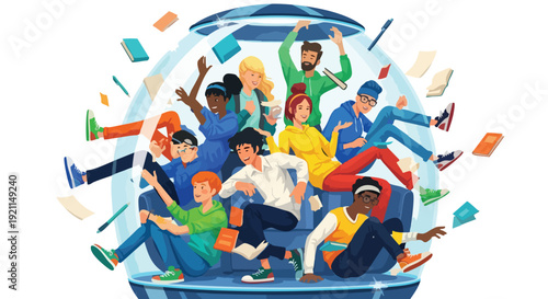 Diverse Young Professionals Driving Collaborative Innovation and Strategic Learning for Future Success