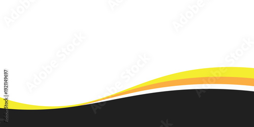 Abstract wave footers background illustration, EPS 10, Vector Illustration