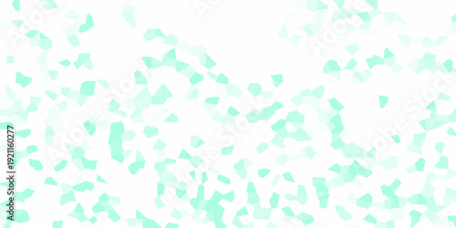 Vector Abstract artistic geometric seamless pattern with teal spots, evoking freshness and serenity, ideal for various design projects. Subtle elegance and modern appeal. 