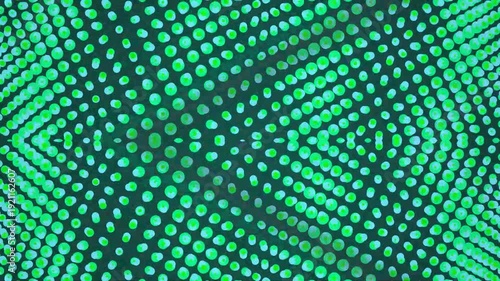 Green LED Screen Digital Display Technology.