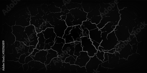 Grunge dark black textured concrete wall background