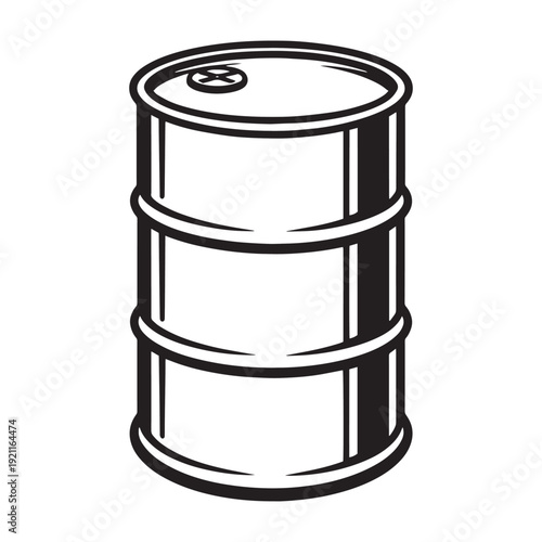 barrel of oil illustration
