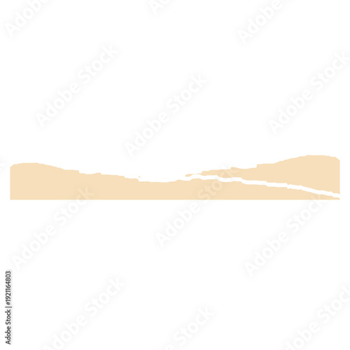 Beige Abstract Divider Element