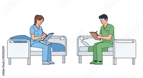 Businessmen presenting data analysis with upward trending graphs on a screen