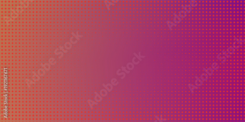 Retro pop art background with halftone dot pattern in bold , Luxury Gold-Purple