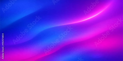 Smooth flowing waves of purple and blue silk fabric create a soft abstract texture with light motion in this wavy satin backdrop design illustration