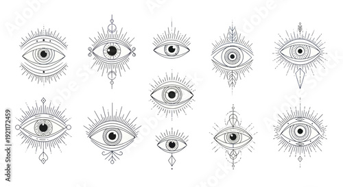 Mystic Eyes Collection: Boho Celestial Symbols of Protection, Insight and Spirituality