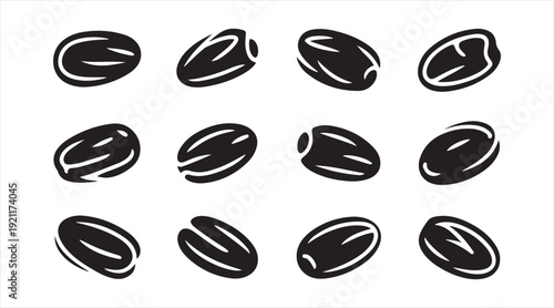 Coffee Beans Graphic Pack for Branding, Packaging and Cafe Menu Design