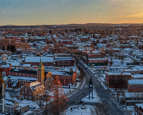 Westfield Mass Cityscape