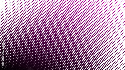 Dark Purple Gradient with Halftone Dot Abstract Background in Modern Minimal Digital Design
