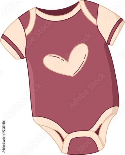 Baby shower design elements set with cute nursery accessories and toys