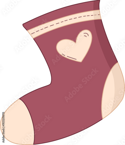 Baby shower design elements set with cute nursery accessories and toys