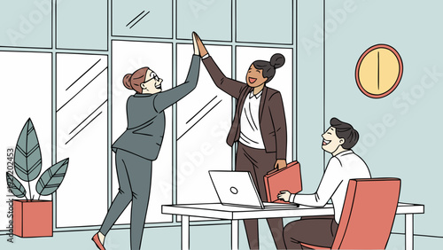 business people in office