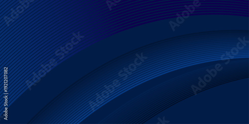 Abstract blue wave background with flowing light lines and modern digital design