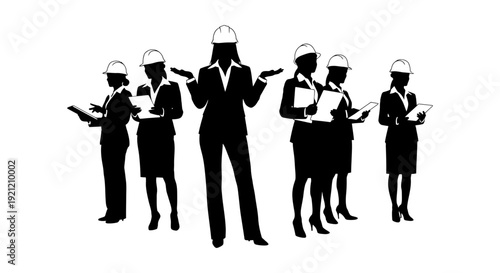 professional female engineers team collaborating highlighting women in stem diversity gender equality and career empowerment