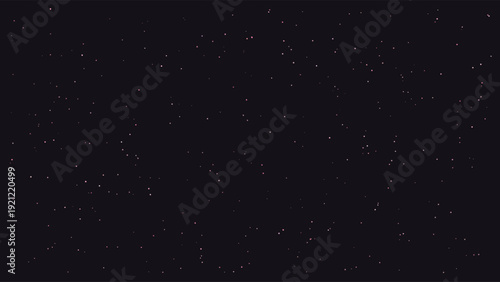 Cosmic night sky with deep space stars and celestial bodies in ultra-dark void, high-resolution astrophotography composition