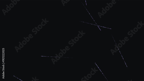 Abstract minimalist geometric design with intersecting diagonal lines on ultra-black background for modern digital art