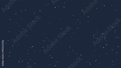 Cosmic night sky with scattered twinkling stars in deep space, ultra-high-resolution digital illustration for astronomy, science, and fantasy backgrounds
