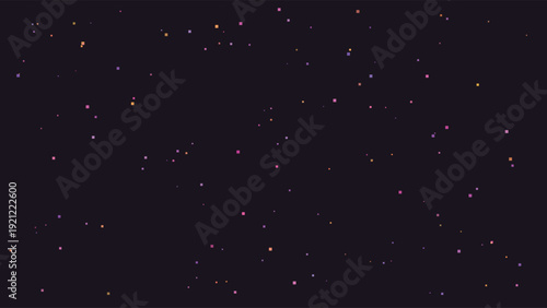 Deep space cosmic background with twinkling stars and subtle nebula glows in ultra-dark void for sci-fi, astronomy, and futuristic design projects