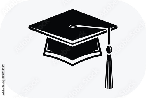 Graduation cap icon for academic achievements