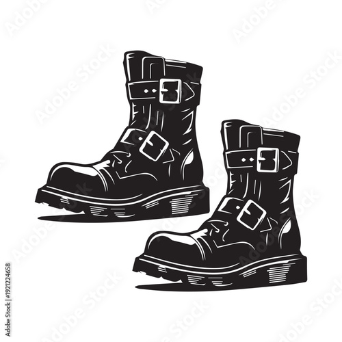  Storm Rider Biker Boot