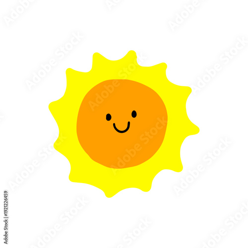 sun cartoon design illustration