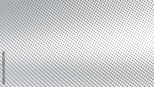 Light Grey Gradient with Halftone Dot Abstract Background in Modern Minimal Digital Style Design