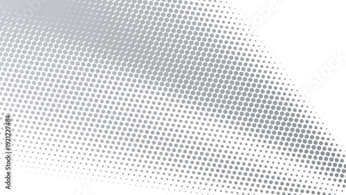Light Grey Gradient with Halftone Dot Abstract Background in Modern Minimal Digital Style Design
