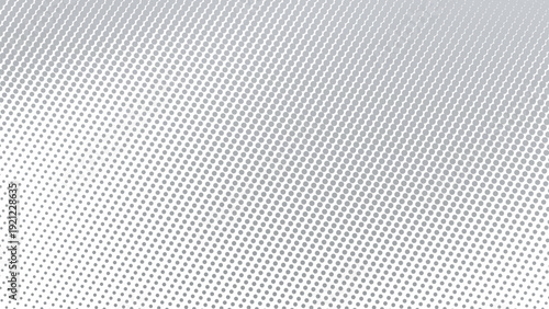 Light Grey Gradient with Halftone Dot Abstract Background in Modern Minimal Digital Style Design
