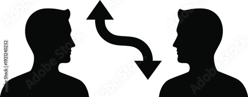 Communication and interaction between two people