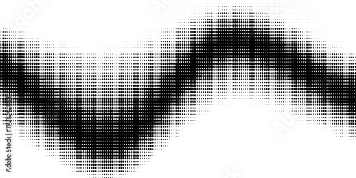 Background with monochrome dot texture. Polka dot pattern template. Background with black dots - stock vector dots basic background dots