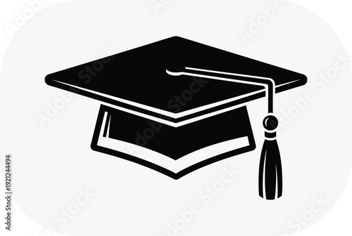 Graduation cap icon for academic achievements