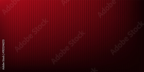 Pink abstract red gradient on a black background with glossy glass stripes and soft waves, creating a distorted simple