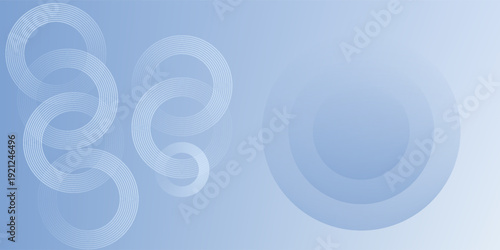 Abstract blue modern background with circle elements. Digital technology concept.