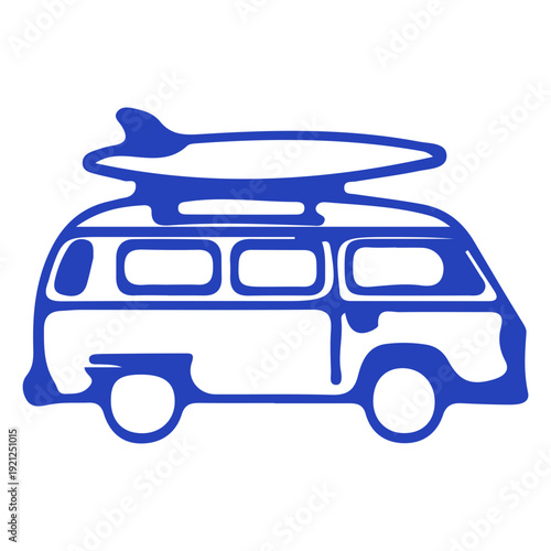 Surf Van Adventure Icon