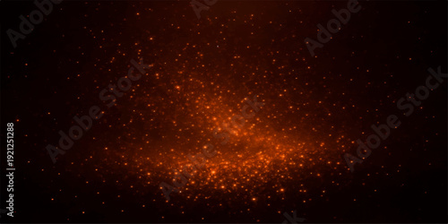 Abstract blue explosion with alpha channel and particles glowing like a glittering nebula star in a dark night sky space background