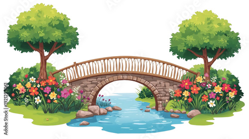 beautiful rivers and bridges