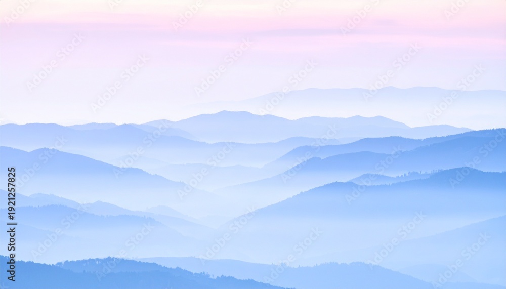 Obraz premium mountains and clouds