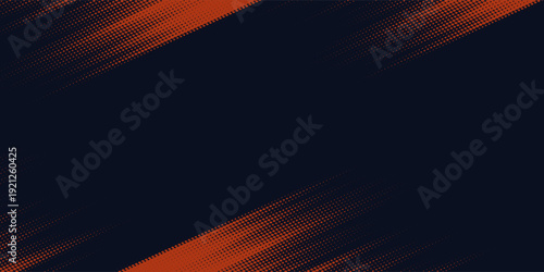 Dots halftone yellow and dark blue color pattern. eps 10