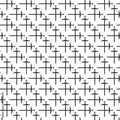 Pattern of the symbol of Lilith - idea for a book cover and branding in the shape of a moon sword, design, art, logo, JPG, 300dpi.