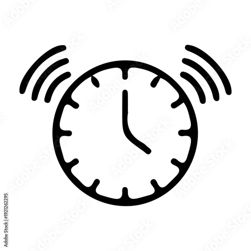 Alarm Clock Ringing Icon