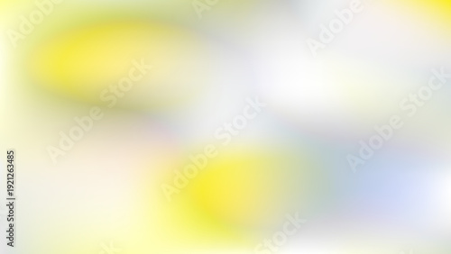 Abstract light vector background with soft pastel colors. Tender blurred gradient mesh illustration in yellow, blue and white tones. Elegant airy texture for modern design projects.