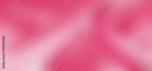 Fotografía Vibrant pink gradient background with grainy texture, soft magenta abstract blur