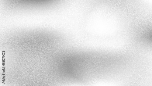 Black and white noise gradient texture vector. Abstract grayscale background with high-detailed particles, film grain, and dusty overlay effect for retro design.