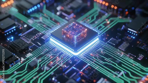 Photon-Driven Nano CPU Core Illuminating Molecular Decisions symbolizes light-powered intelligence and functions as a mechanism for ultra-fast biological computation.