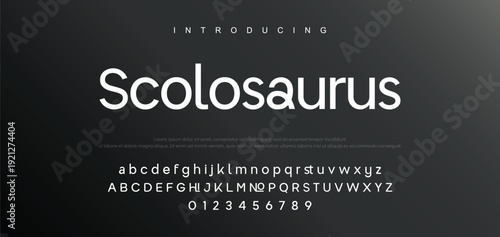 Future modern alphabet font. Typography urban style fonts for sport, technology, digital, movie logo design